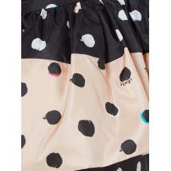 Falena Dots taffeta' bustier dress
