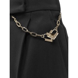 Stretch viscose shorts