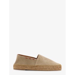 Suede espadrilles with iconic stitching