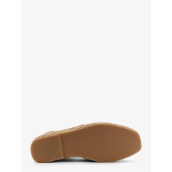 Suede espadrilles with iconic stitching