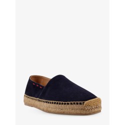 Suede espadrillas with iconic stitching