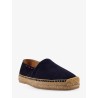Suede espadrillas with iconic stitching