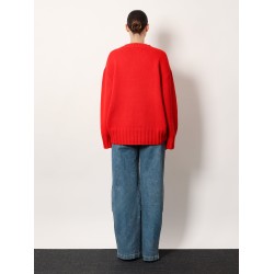 Virgin wool and cashmere blend sweater