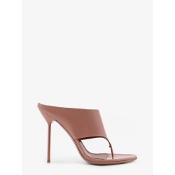 Lidia Thong patent leather sandals