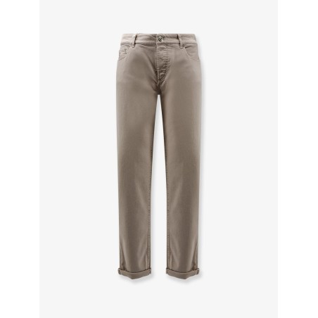 Traditional Fit cotton trousers