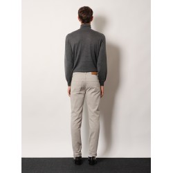 Traditional Fit cotton trousers