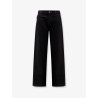 Black denim trousers