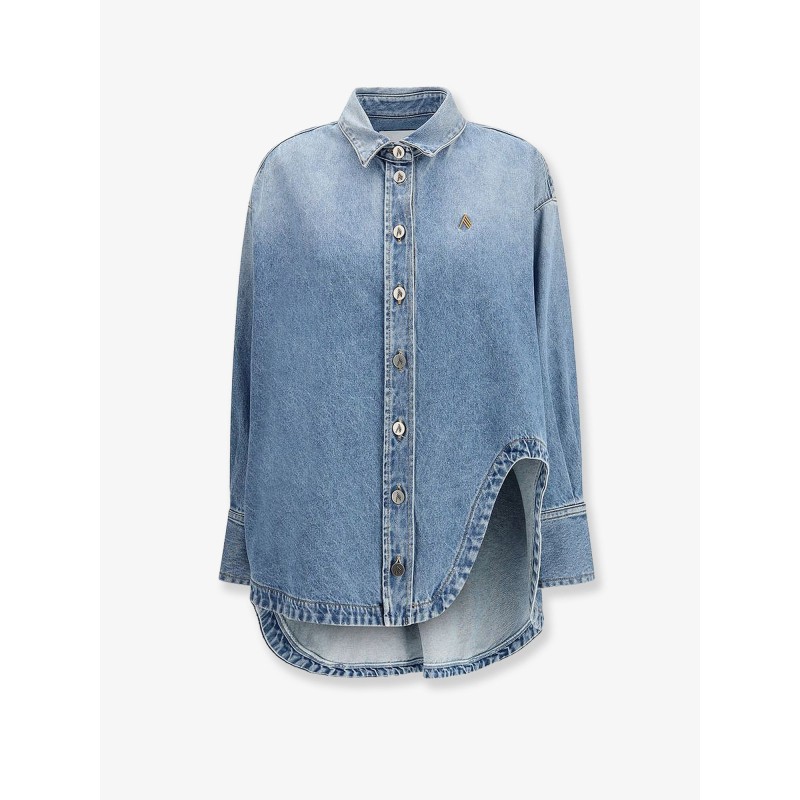Oversize denim shirt