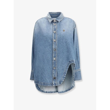 Oversize denim shirt