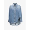 Oversize denim shirt