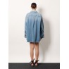 Oversize denim shirt