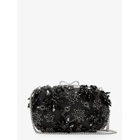 Crystals clutch bag