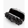 Crystals clutch bag