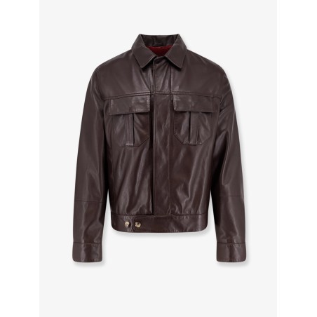Leather Jacket with pockets
