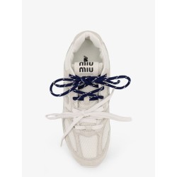 New Balance X Miu Miu 530 SL Suede and Mesh Sneakers