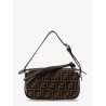 Simply Fendi Mini FFjacquard fabric shoulder bag