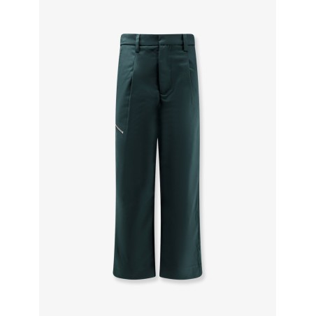 Wool blend trousers