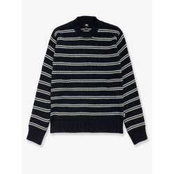Stripe Crew cotton blend sweater