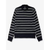 Stripe Crew cotton blend sweater