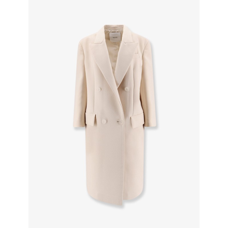 Lucugnano double-breasted coat