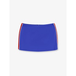 Recycled material mini skirt