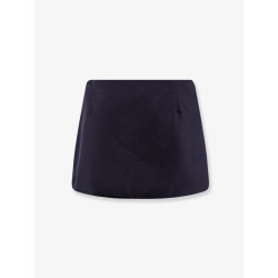 Recycled material mini skirt