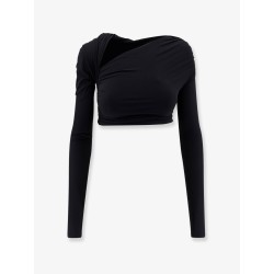 Gabi stretch fabric top