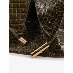 Leather shoulder bag