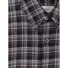 Unisex check flannel shirt