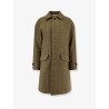 Wright herringbone wool coat