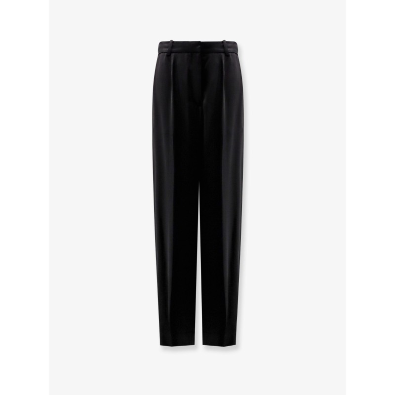 Satin trousers