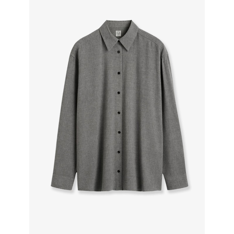 Viscose blend shirt