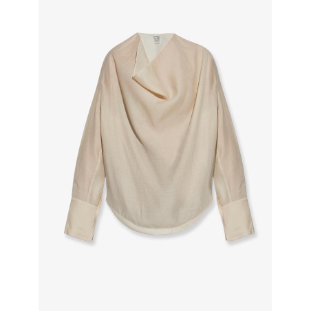 Lyocell and linen blend shirt