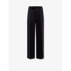 Wool blend trousers