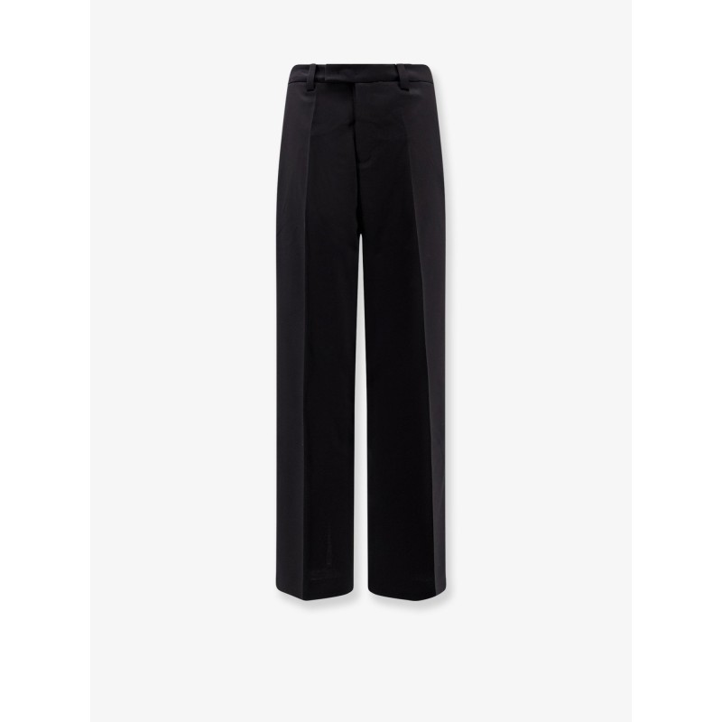 Wool blend trousers
