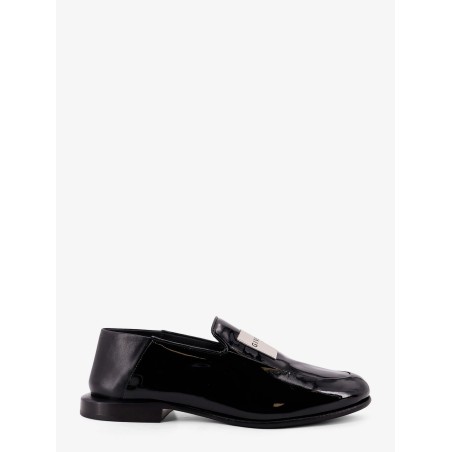 Patent leather loafers
