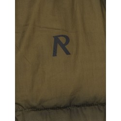 Padded and quilted down jacket