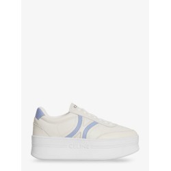 Leather Block sneakers with Triomphe logo on the back