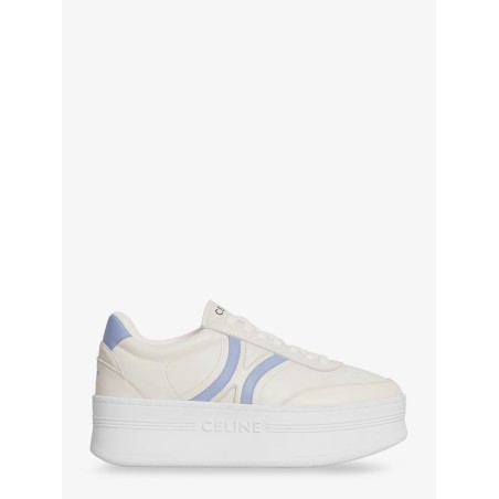 Leather Block sneakers with Triomphe logo on the back