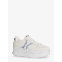 Leather Block sneakers with Triomphe logo on the back