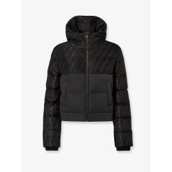 Down Jacket with FF Jacquard insert