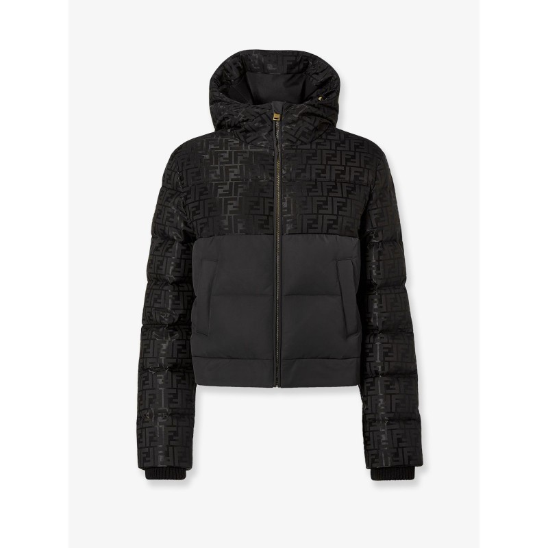 Down Jacket with FF Jacquard insert