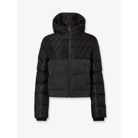 Down Jacket with FF Jacquard insert