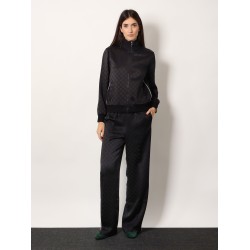 Viscose blend sweatshirt with all-over GG motif