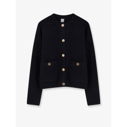 Wool and cashmere blend cardigan