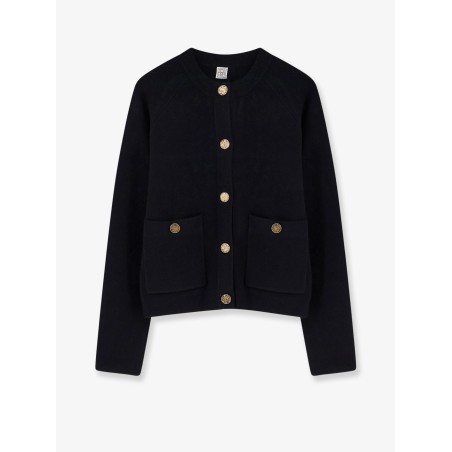 Wool and cashmere blend cardigan