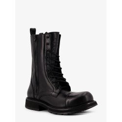 Leather Truck Laceup Boot