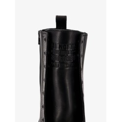 Leather Truck Laceup Boot