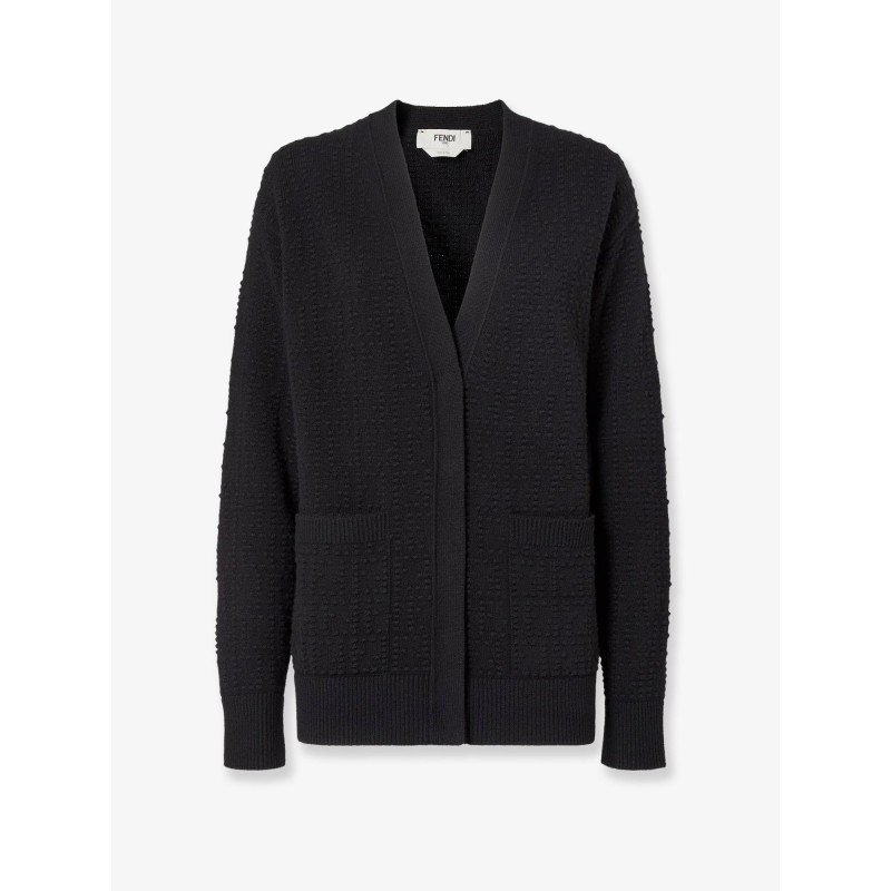 Wool and cashmere cardigan