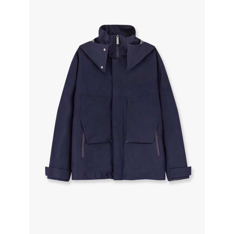 Waterproof jacket with padding